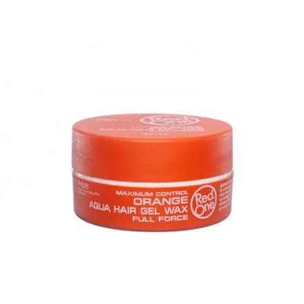 [39046] CERA AQUA HAIR WAX ORANGE 150ML - RED ONE