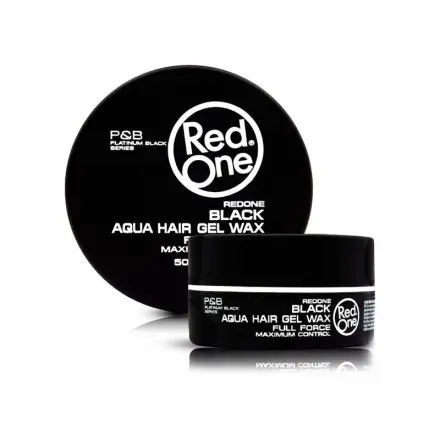 [41902] CERA BLACK AQUA HAIR GEL WAX 50ML - RED ONE