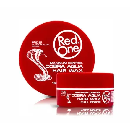 [41897] CERA COBRA AQUA HAIR WAX 150ML - RED ONE