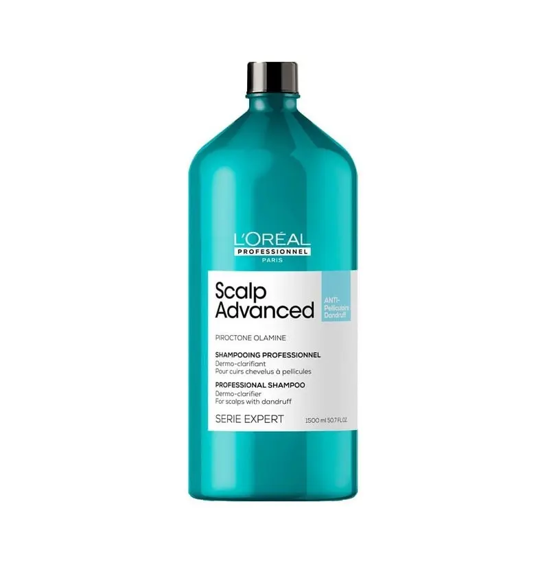 [37749] CHAMPÚ SCALP ADVANCED  FOR SCALPS WHIT DANDRUFF 1500ML - L'OREAL
