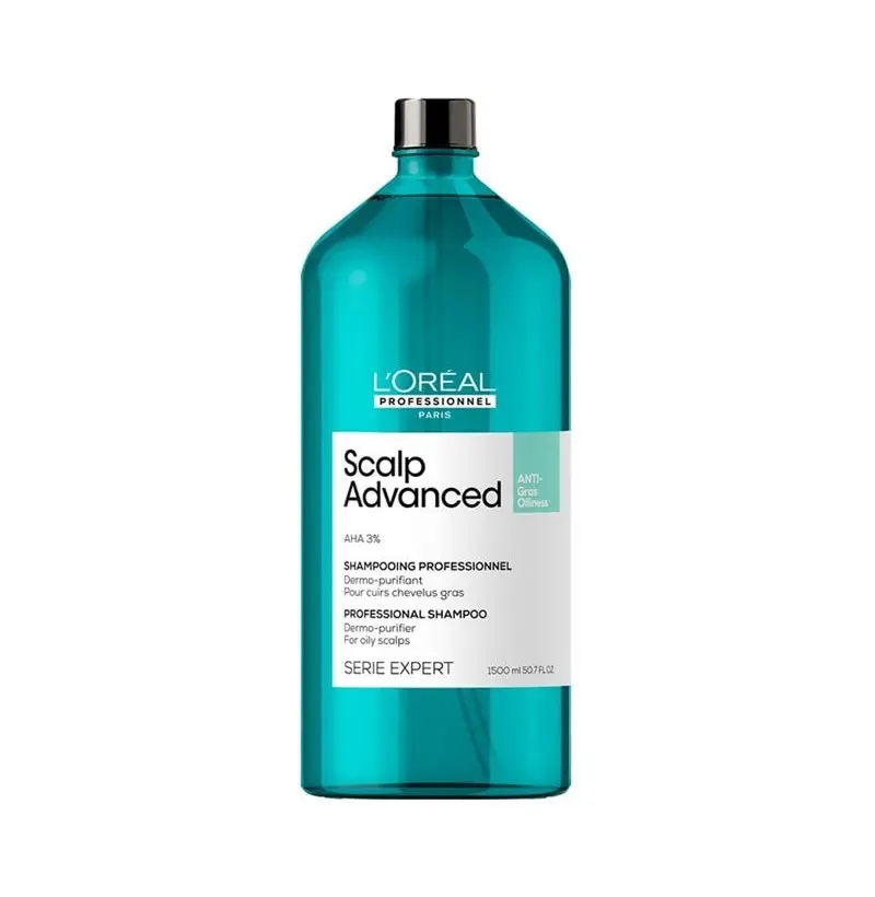[37748] CHAMPÚ SCALP ADVANCED FOR OILY SCALPS 1500ML - L'OREAL