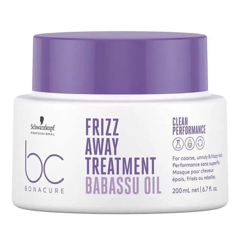[36396] MASCARILLA BC CLEAN PERMORMANCE FRIZZ AWAY BABASSU OIL 200ML - SCHWARZKOPF