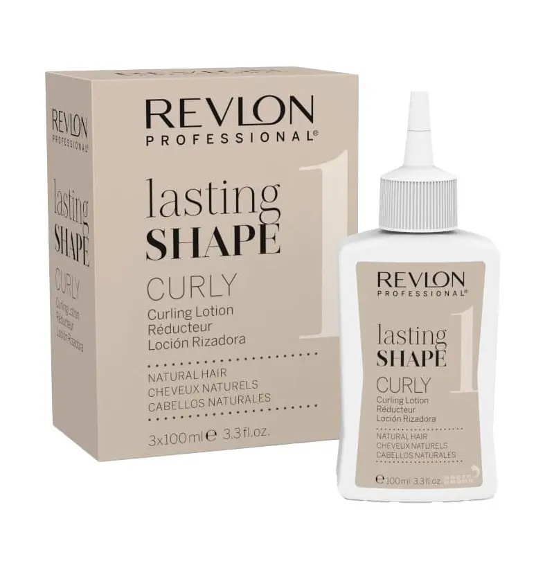 [17455] LOCIÓN LASTING SHAPE CURLY NATURAL HAIR 3X100ML - REVLON
