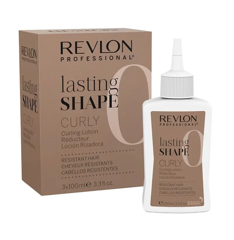 [17457] LOCIÓN LASTING SHAPE CURLY RESISTANT HAIR 3X100ML - REVLON