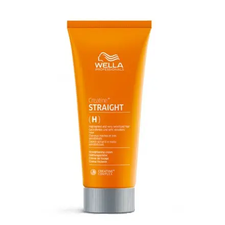 [27248] CREMA ALISADORA CREATINE+ STRAIGHT (H) 200ML - WELLA