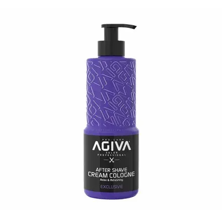 [42580] AFTER SHAVE CREAM&COLOGNE EXCLUSIVE 400ML - AGIVA