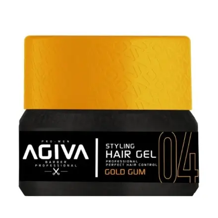 [40151] GEL GUM STYLING HAIR GOLD 04 200ML - AGIVA