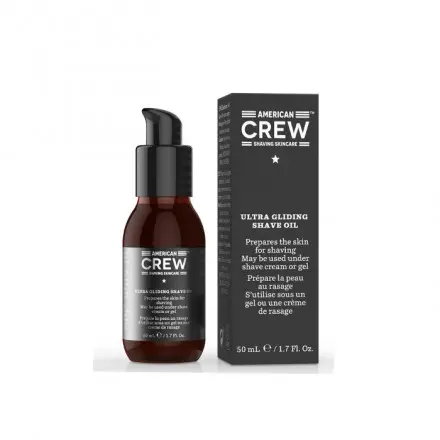 [19001] ACEITE PRE-AFEITADO ULTRA GLIDING 50ML - AMERICAN CREW