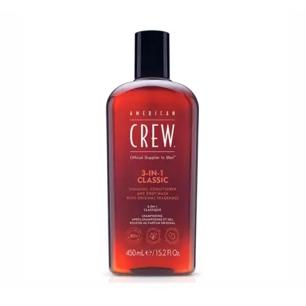 [2626] CHAMPÚ 3EN1 CLASSIC 450ML - AMERICAN CREW