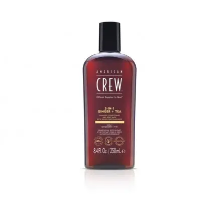 [40920] CHAMPÚ 3EN1 GINGER TEA 250ML - AMERICAN CREW