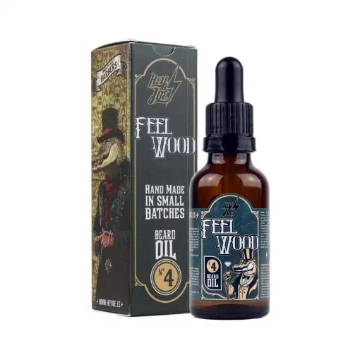 [231004] ACEITE PARA BARBA Nº4 FEEL WOOD 30ML - HEY JOE