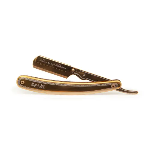 [233013] NAVAJA AFEITADO PREMIUM CLASSIC RAZOR GOLD - HEY JOE