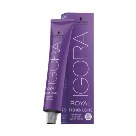 TINTE PERMANENTE IGORA ROYAL FASHION LIGHTS 60ML - SCHWARZKOPF (IGORA ROYAL FASHION LIGHTS L-00)