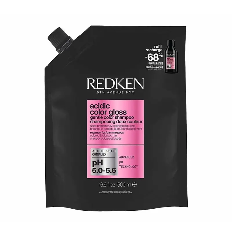 [45894] CHAMPÚ ACIDID COLOR GLOSS GENTLE COLOR 500ML - REDKEN