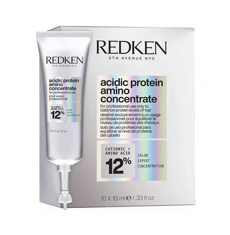 [36087] TRATAMIENTO ACIDIC PROTEIN AMINO CONCENTRATE 12% 10X10ML - REDKEN