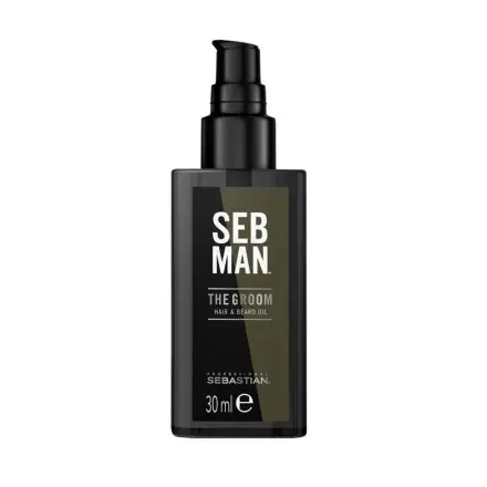 [25875] ACEITE SEB MAN THE GROOM HAIR & BEARD 30ML - SEBASTIAN