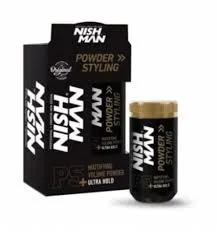 POLVOS VOLUMEN MATE ULTRA FUERTE GOLD 20G - NISHMAN